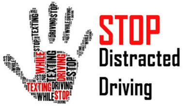 Siegel High School Stop Distracted Driving