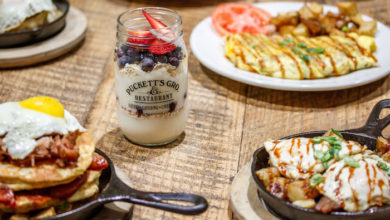 Puckett's menu offers several new breakfast items