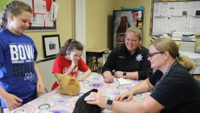 Walter Hill teaches about animals