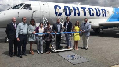 Ribbon Cutting for Contour Aviation