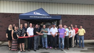 Ribbon Cutting for Tim Ferguson Plumbing