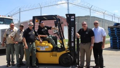 Southfork provides forklift for inmate training