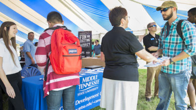 MTSU student Employment Fair