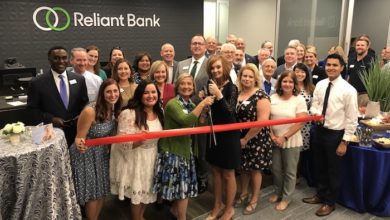 Ribbon Cutting for Reliant Bank