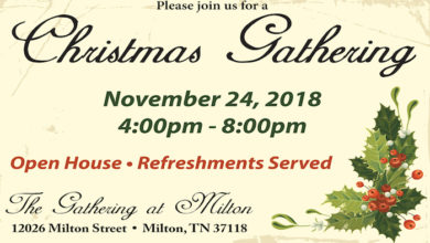 Christmas Gathering at the Gathering at Milton