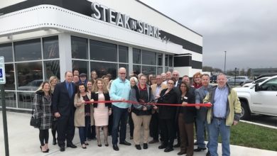 Ribbon Cutting for Steak 'n Shake