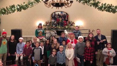 Christmas music recital at Maney Hall