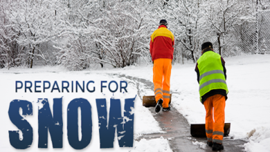 Preparing for snow