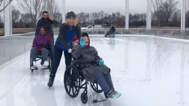 Ice Skating with Community Care