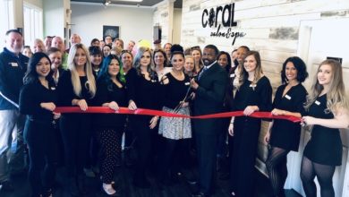 Ribbon Cutting Coral Salon & Spa