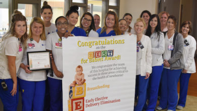 Saint Thomas Rutherford Best for Babies Award