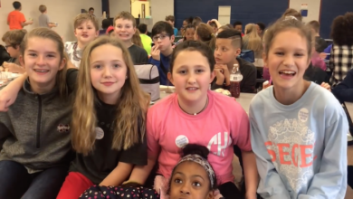 Kids at Siegel Elementary