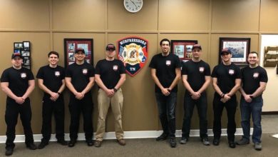 Murfreesboro Fire Rescue Department new Fire Trainees