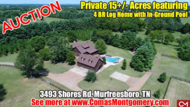 Auction at Shores Road in Murfreesboro