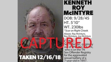 Kenneth McIntyre Murfreesboro Most Wanted