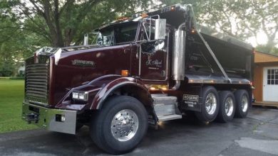Stolen dump truck