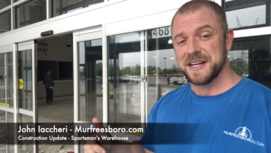 Murfreesboro Construction Update - Sportsman's Warehouse