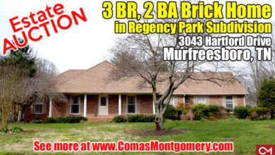 Estate Auction at 3043 Hartford Drive