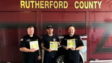 Rutherford County Fire Rescue Yellow Dot Program