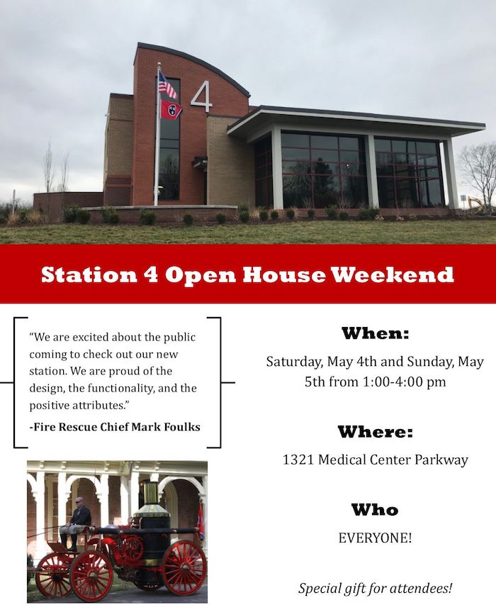 Murfreesboro Station 4 Open House
