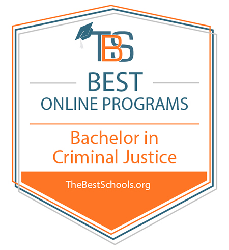 TBS Criminal Justice badge 2019