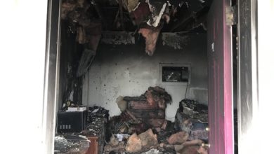 Fire at Chrisman Motel