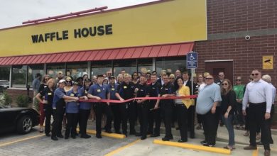 Ribbon Cutting for Waffle House