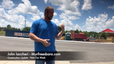 Murfreesboro Construction Update - New Car Wash