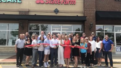 Ribbon Cutting for State Farm Office of Trevor Haggard