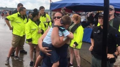Rutherford Explorers found lost child