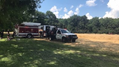 10-15 acre Wheat Field Fire in Murfreesboro