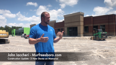 Murfreesboro Construction Update - 3 New Stores on Memorial