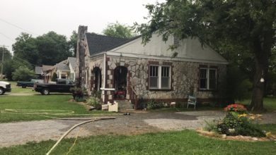 House Fire at 208 Chamberlain Drive