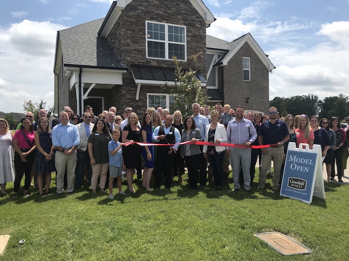 Ribbon Cutting for Goodall Homes