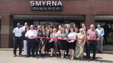 Ribbon Cutting for Smyrna Finance