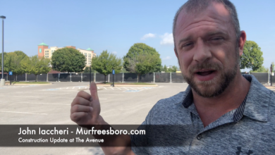 Construction Update at The Avenue Murfreesboro