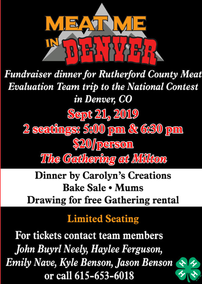 Meat Me in Denver Fundraiser