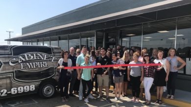 Ribbon Cutting for Cabinet Empire
