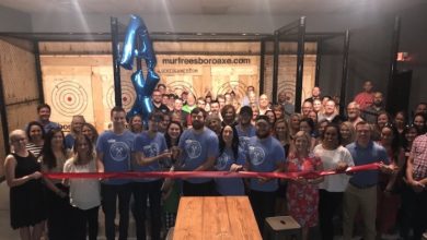Ribbon Cutting for Murfreesboro Axe