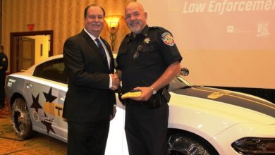 Deputy Chief Egon Grissom wins Dodge Charger