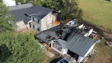 Fire at 5002 Boyd Drive