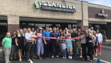 Ribbon Cutting for Stanlick Chiropractic
