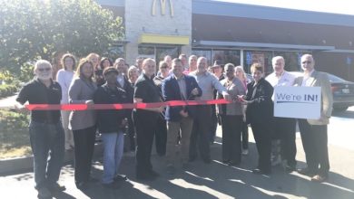 Ribbon Cutting for McDonald's Remodel ReGrand Opening