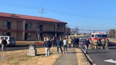 Fire at Murfreesboro Hotel