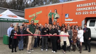 Ribbon Cutting for College Hunks Hauling Junk and Moving