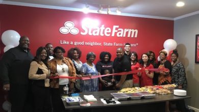Ribbon Cutting for State Farm Office for Emerson Williams