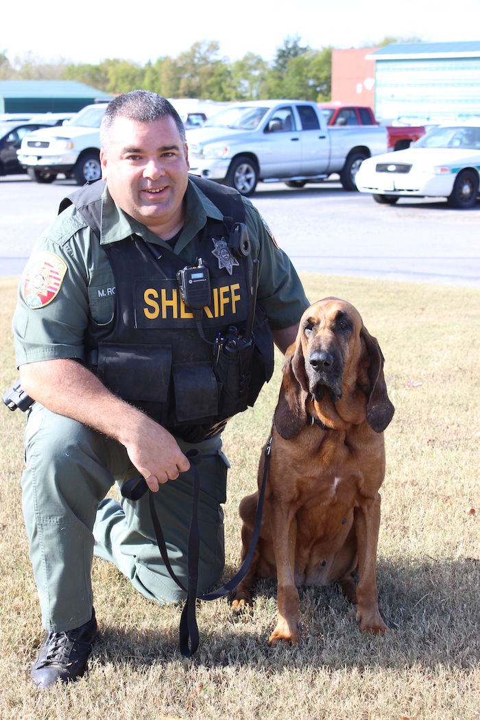 Rutherford County Sheriff’s Office Bloodhound Ethel