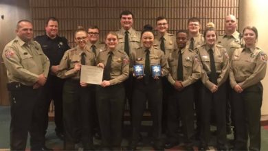 Rutherford County Sheriff Explorers Awards