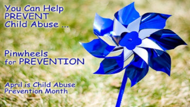 Pin Wheels for Prevention