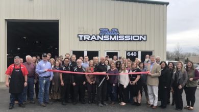 Ribbon Cutting for Matt's Transmission